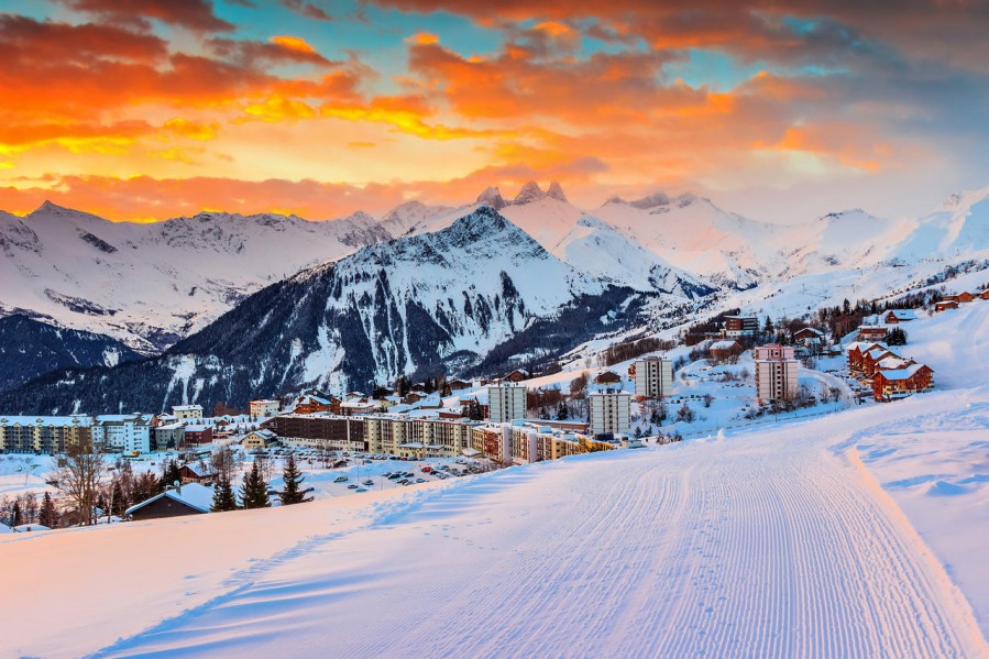 Ski resort access La Toussuire - Les Sybelles