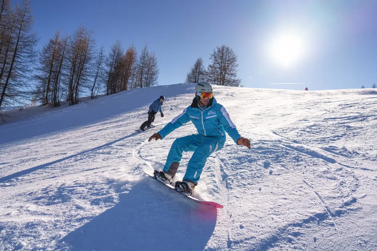 Cours particulier de snowboard avec l'ESi La Toussuire