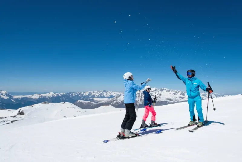Cours privés de ski à l'Ecole de ski La Toussuire